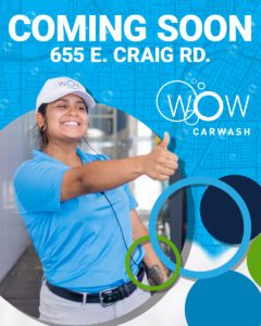 WOW Carwash at 655 e craig and 5th avenue