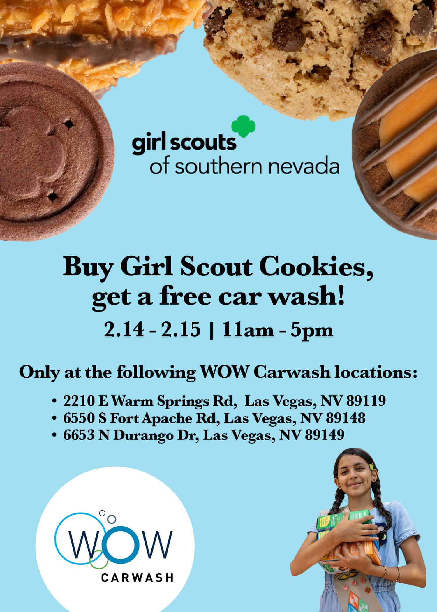 WOW Carwash x Girl Scouts