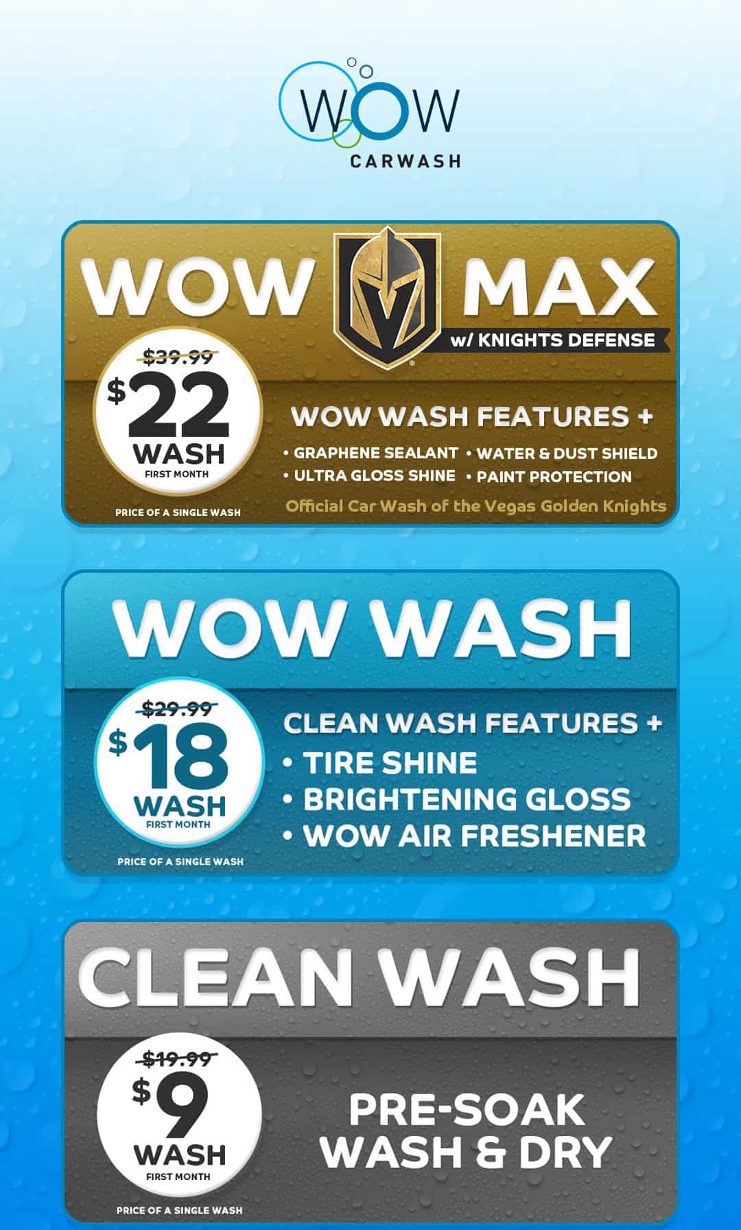 Wow Single Wash 2.26.26