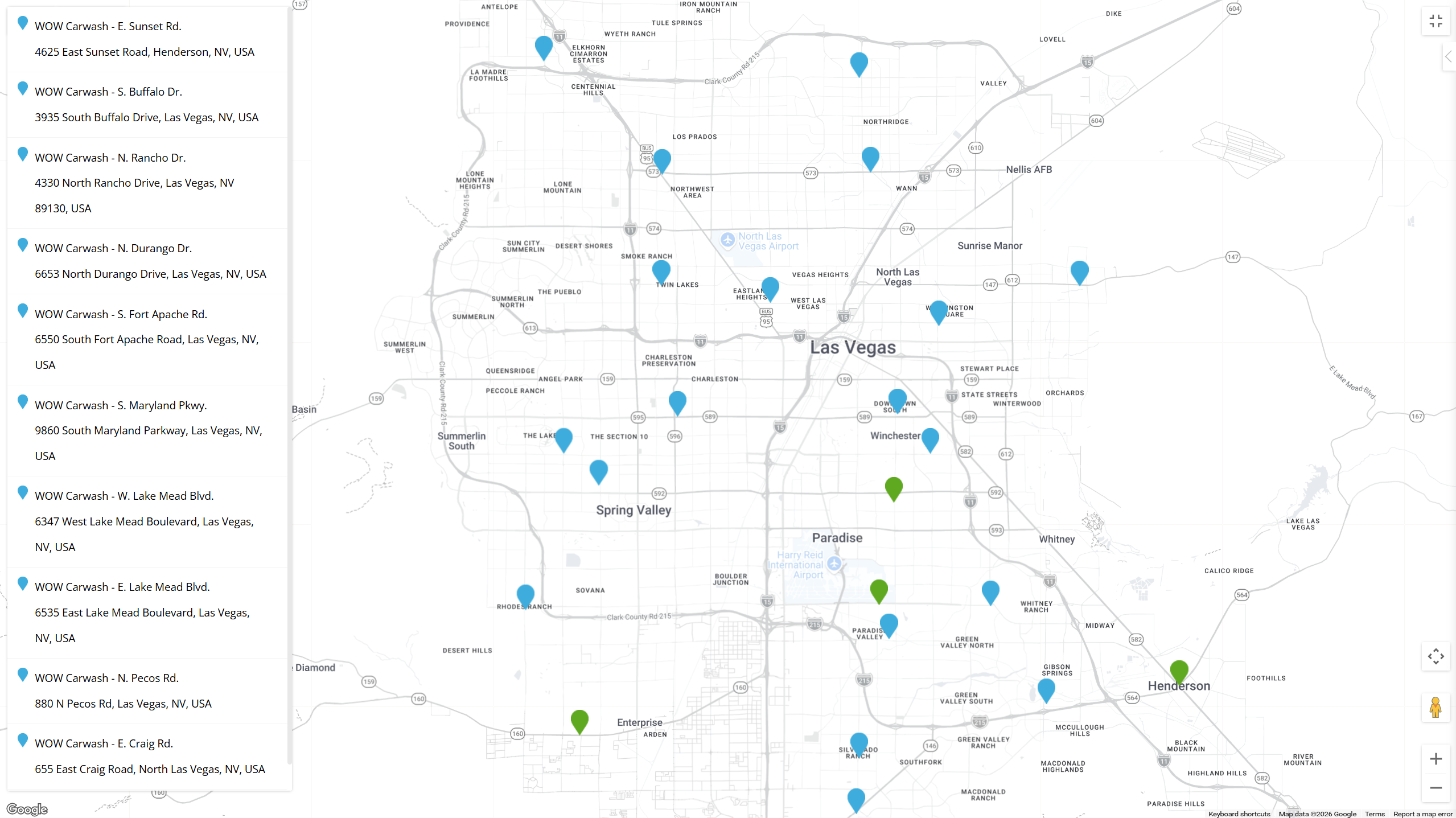 Locations 6-15